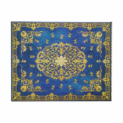 Paperblanks Тефтер Silk Sky книга за гости, широки редове, 225 х 180 mm, 72 листа