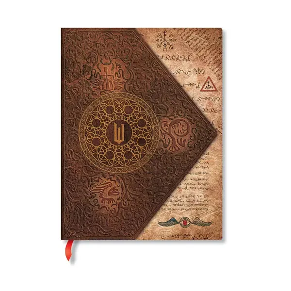 Paperblanks Тефтер Grimmerie, Midi, широки редове, твърда корица, 72 листа