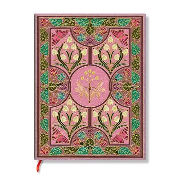 Paperblanks Тефтер Mimosa, Ultra, широки редове, мека корица, 88 листа
