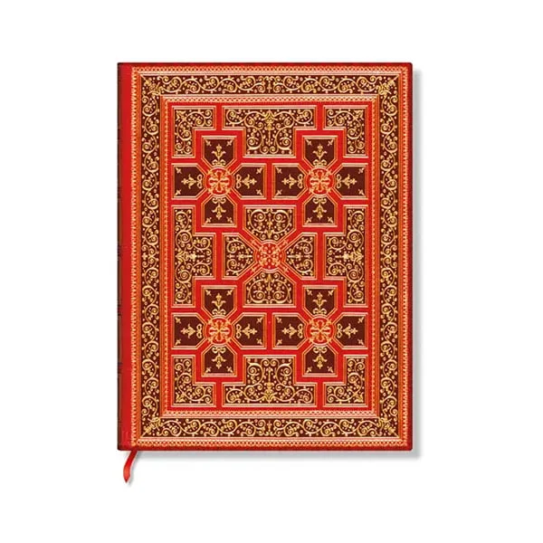 Paperblanks Тефтер War of the roses, Midi, широки редове, твърда корица, 72 листа