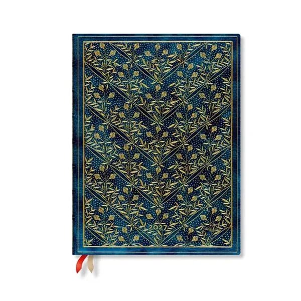 Paperblanks Планер Wildflower Song, Ultra, хоризонтален, твърда корица, 88 листа, за 2027 година