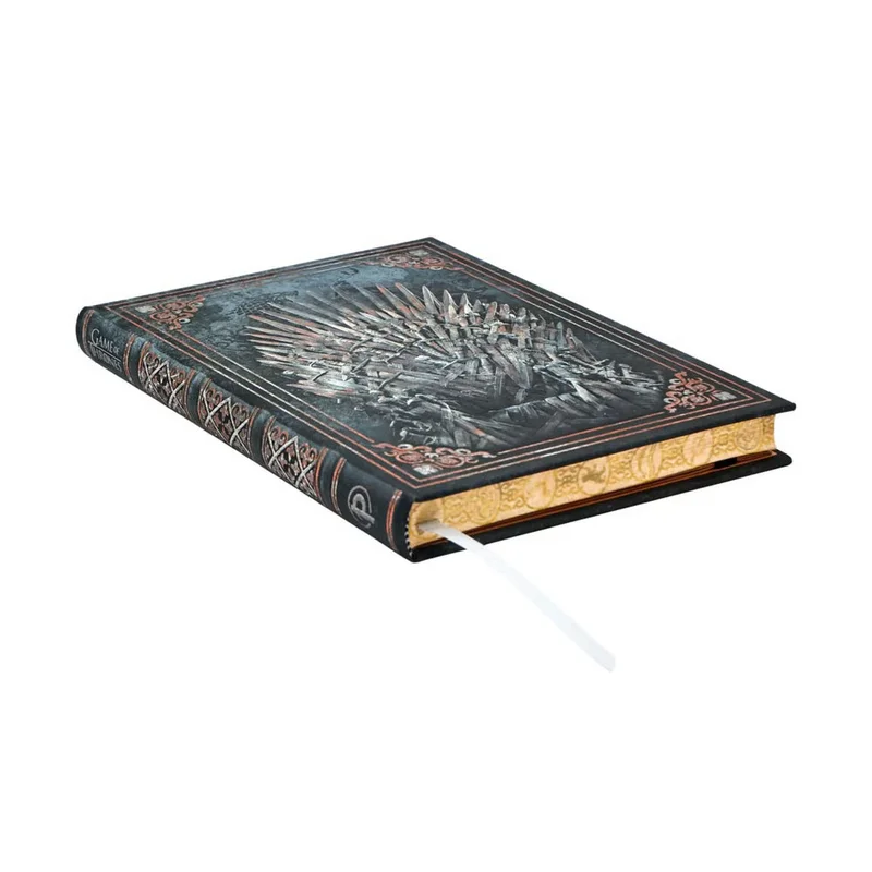 Paperblanks Тефтер Game of Thrones, Midi, твърда корица, широки редове, 72 листа