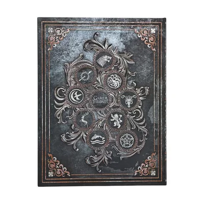 Paperblanks Тефтер Game of Thrones, Ultra, твърда корица, широки редове, 72 листа