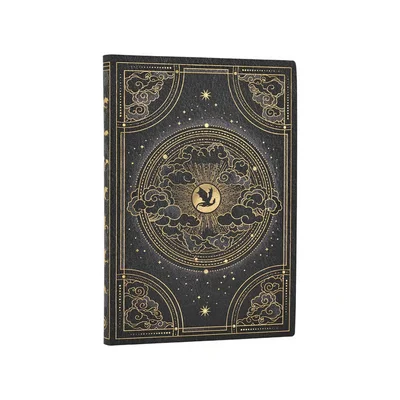 Paperblanks Тефтер Shadows of Navarre, Midi, мека корица, широки редове, 88 листа