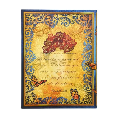 Paperblanks Тефтер Viva Frida, Ultra, твърда корица, 72 листа