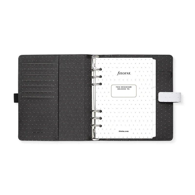 Filofax Органайзер Moonlight, A5, бял