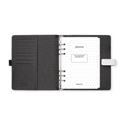 Filofax Органайзер Moonlight, A5, бял