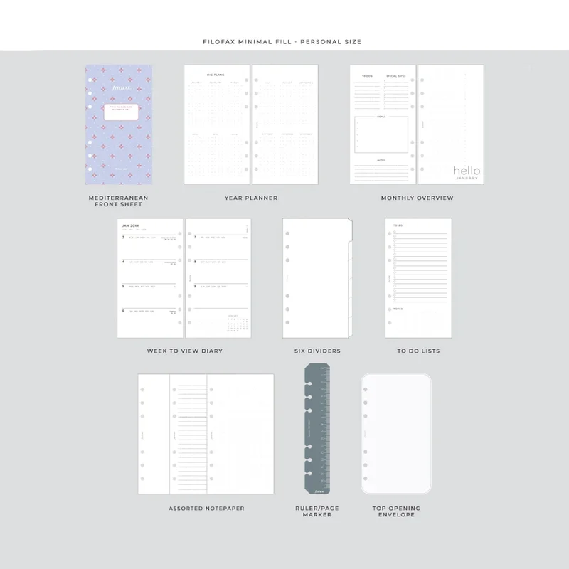 Filofax Органайзер Mediterranean Personal