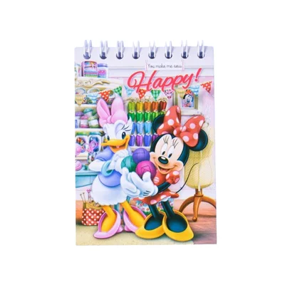 Пад за писане Best Buy, Minnie Mouse, А7, широки редове, офсетова хартия, 42 листа, асорти