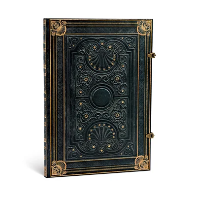 Paperblanks Тефтер Nocturnelle, Grande, широки редове, твърда корица, 120 листа
