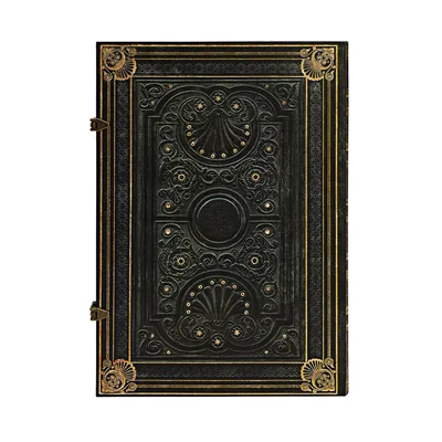 Paperblanks Тефтер Nocturnelle, Grande, широки редове, твърда корица, 120 листа
