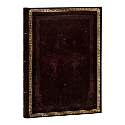 Paperblanks Тефтер Black Moroccan, Midi, 72 листа