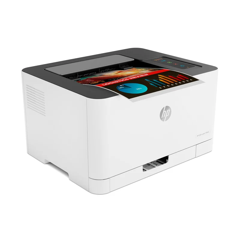 Лазерен принтер HP Color Laser 150nw, A4, Wi-Fi, мрежови, цветен