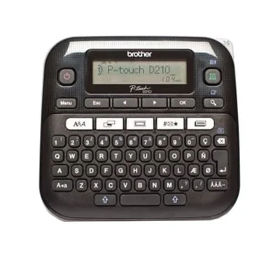 Принтер за етикети Brother PTD210VP, максимална широчина на етикета 12 mm