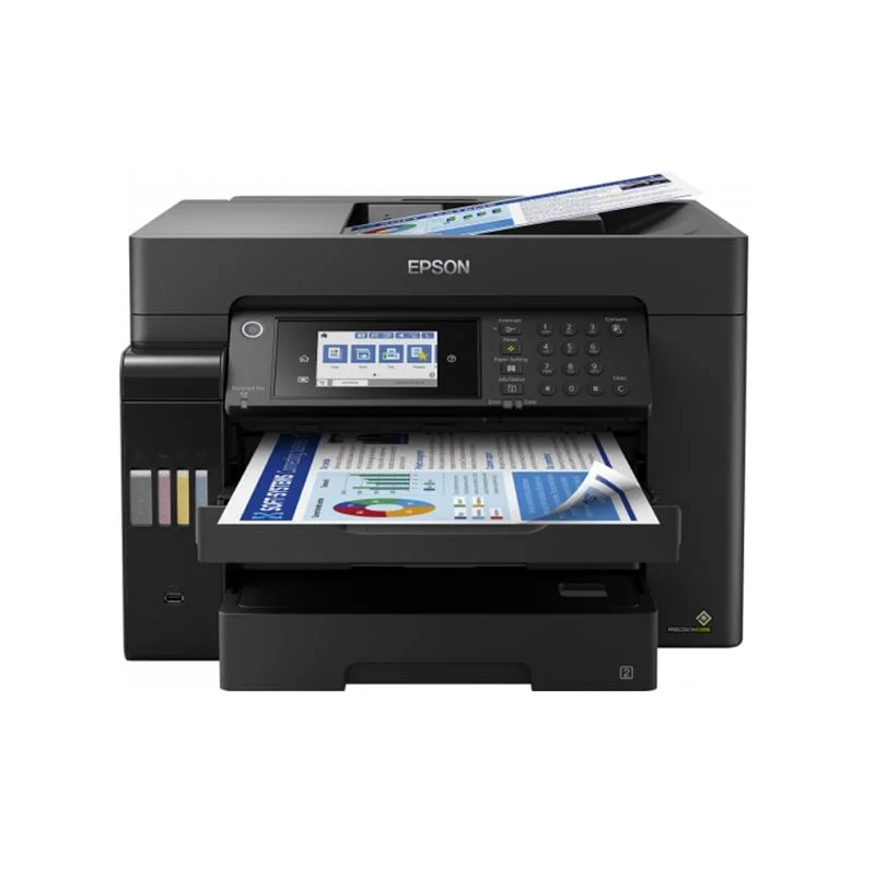 Мастиленоструйно мултифункционално устройство Epson L15160 EcoTank, 4 в 1, A3+, Wi-Fi