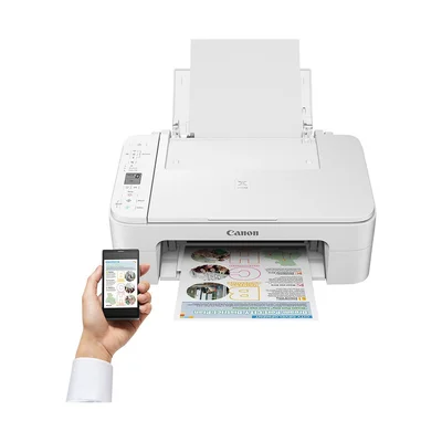 Мастиленоструен принтер Canon Pixma TS3351, 3 в 1, Wi-Fi, A4, бял