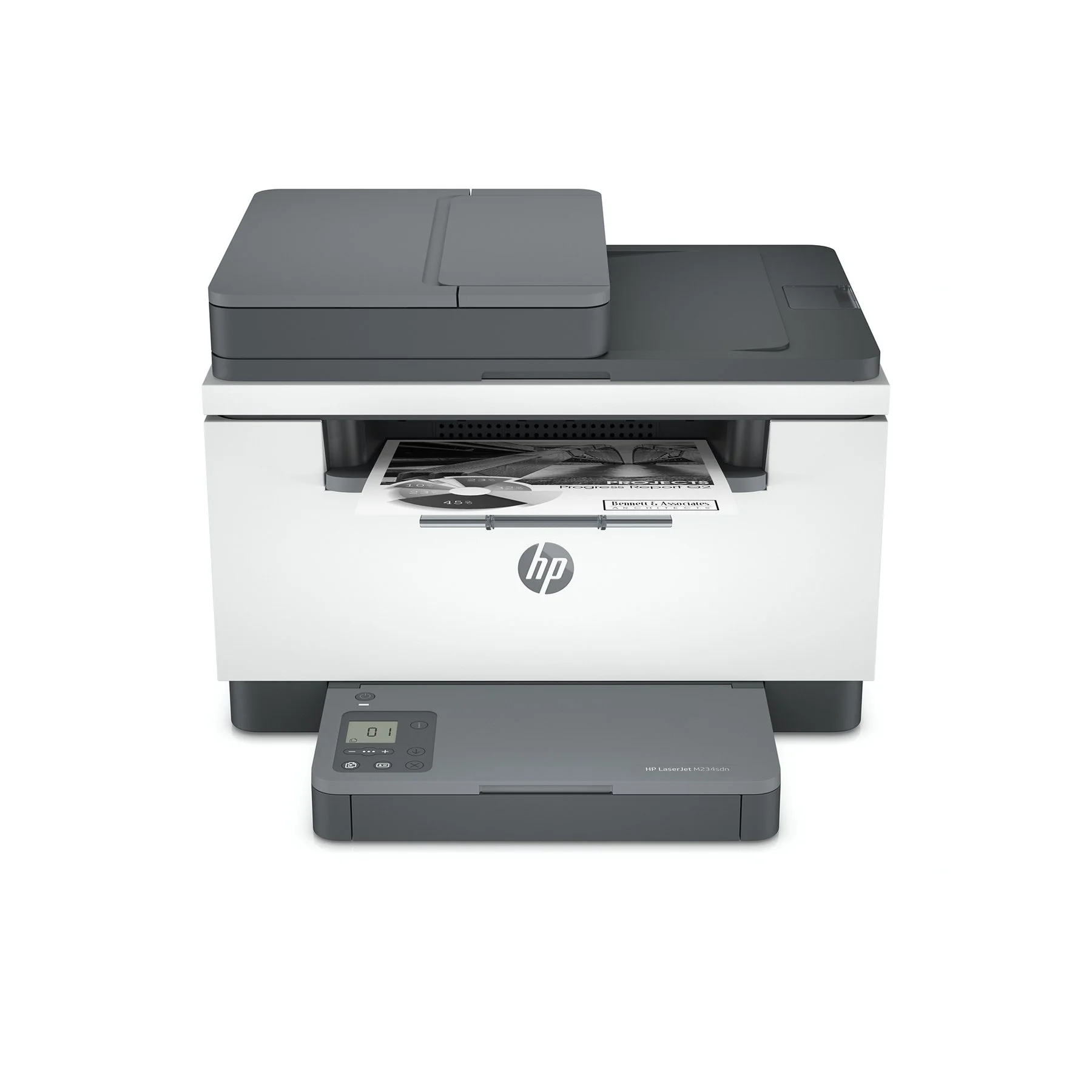 Лазерно мултифункционално устройство HP LaserJet M234sdn, 3 в 1, A4