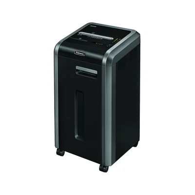 Шредер за унищожаване на документи Fellowes Powershred 225MI, 100% Jam Proof, Cross-Cut, 60 L