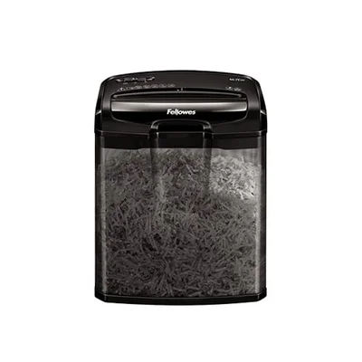 Шредер за унищожаване на документи M-7CМ Fellowes, Cross-Cut, 13 L, P-4, време за работа 5 мин, време за почивка 30 мин