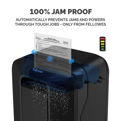 Шредер за унищожаване на документи Fellowes LX211, Micro-Cut, 23 L, черен, P-5, за 1-3 потребителя