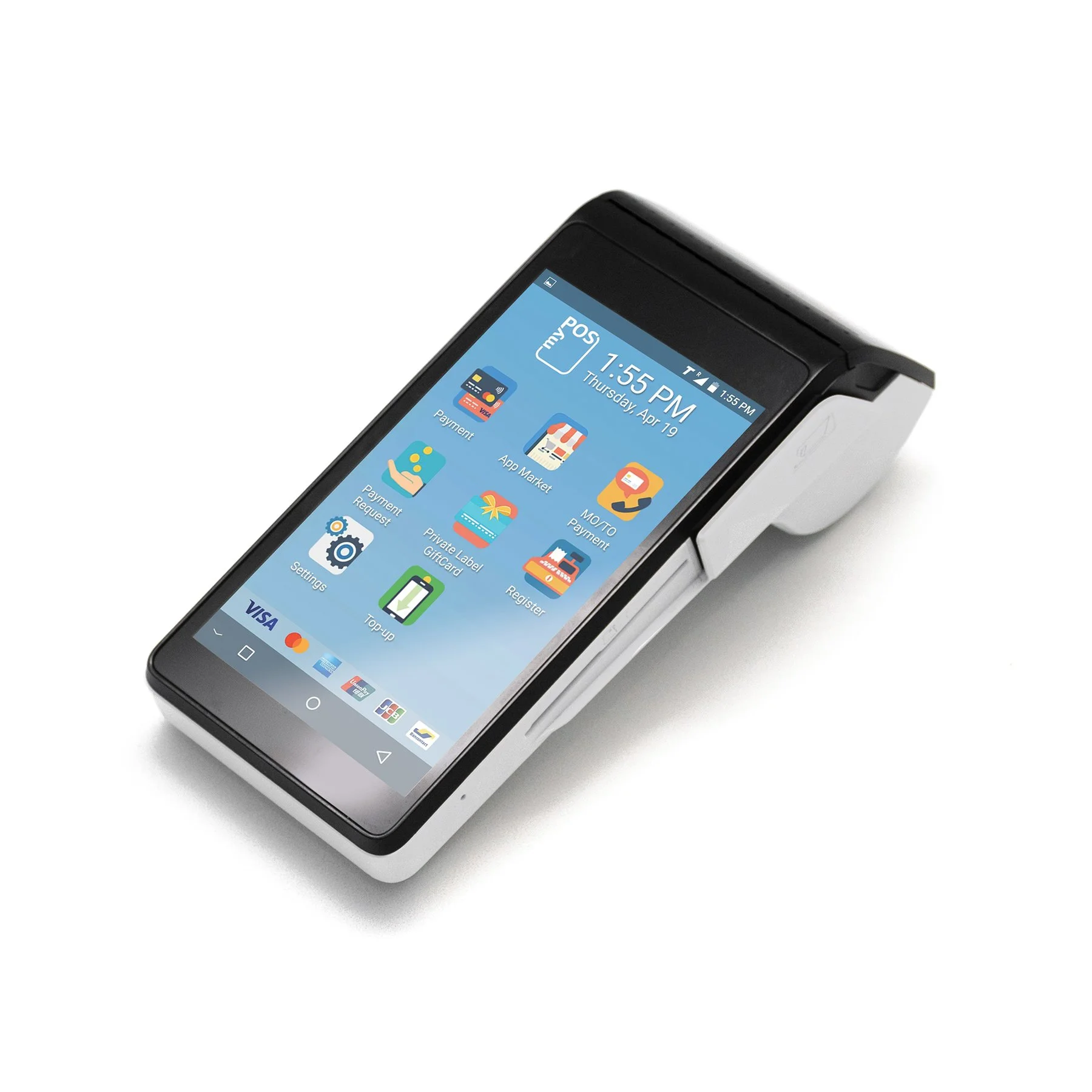 Мобилен Пос терминал myPOS и касов модул Smart 5, 3G, Bluetooth, Wi-Fi
