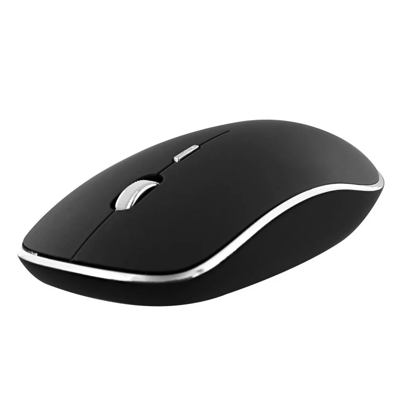 Мишка TNB Rubby 2, безжична, USB, 3 бутона, черна