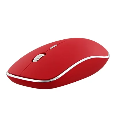Мишка TNB Rubby 2, безжична, USB, 3 бутона, червена