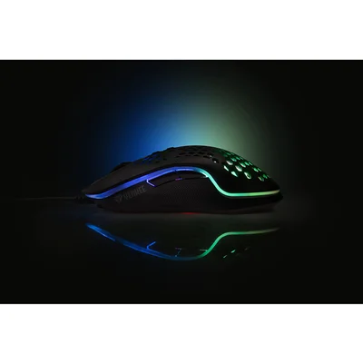 Мишка Yenkee Shotgun 3030BK, геймърска, 6400 dpi, USB, черна