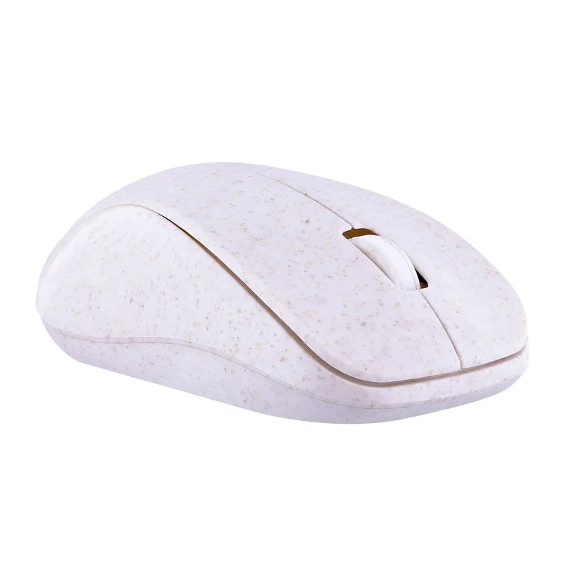 Мишка TNB Bioplastic Eco, безжична, USB Type-A, 3 бутона