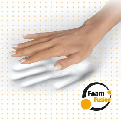 Пад за мишка Fellowes Plushtouch, ергономичен, черен
