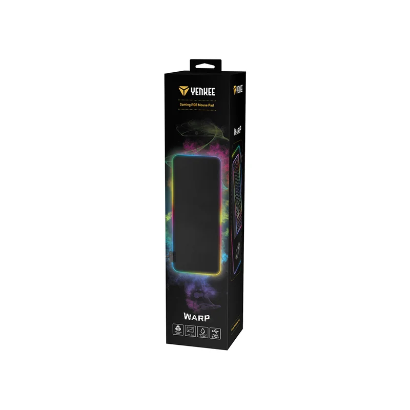 Пад за мишка Yenkee 3006 Warp, геймърски, с подсветка