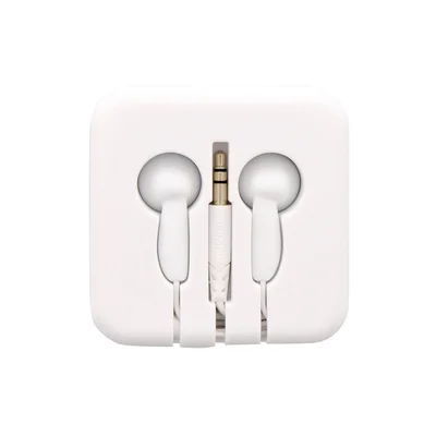 Слушалки TNB Pocket, 3.5 mm жак, 1.2 m кабел, бели, в силиконова кутия