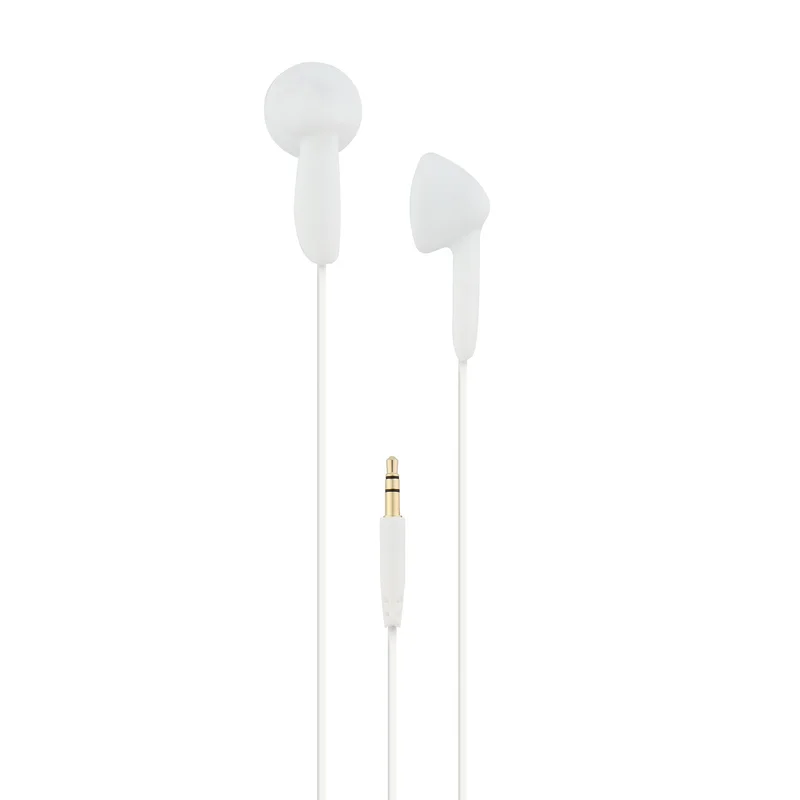 Слушалки TNB Pocket, 3.5 mm жак, 1.2 m кабел, бели, в силиконова кутия