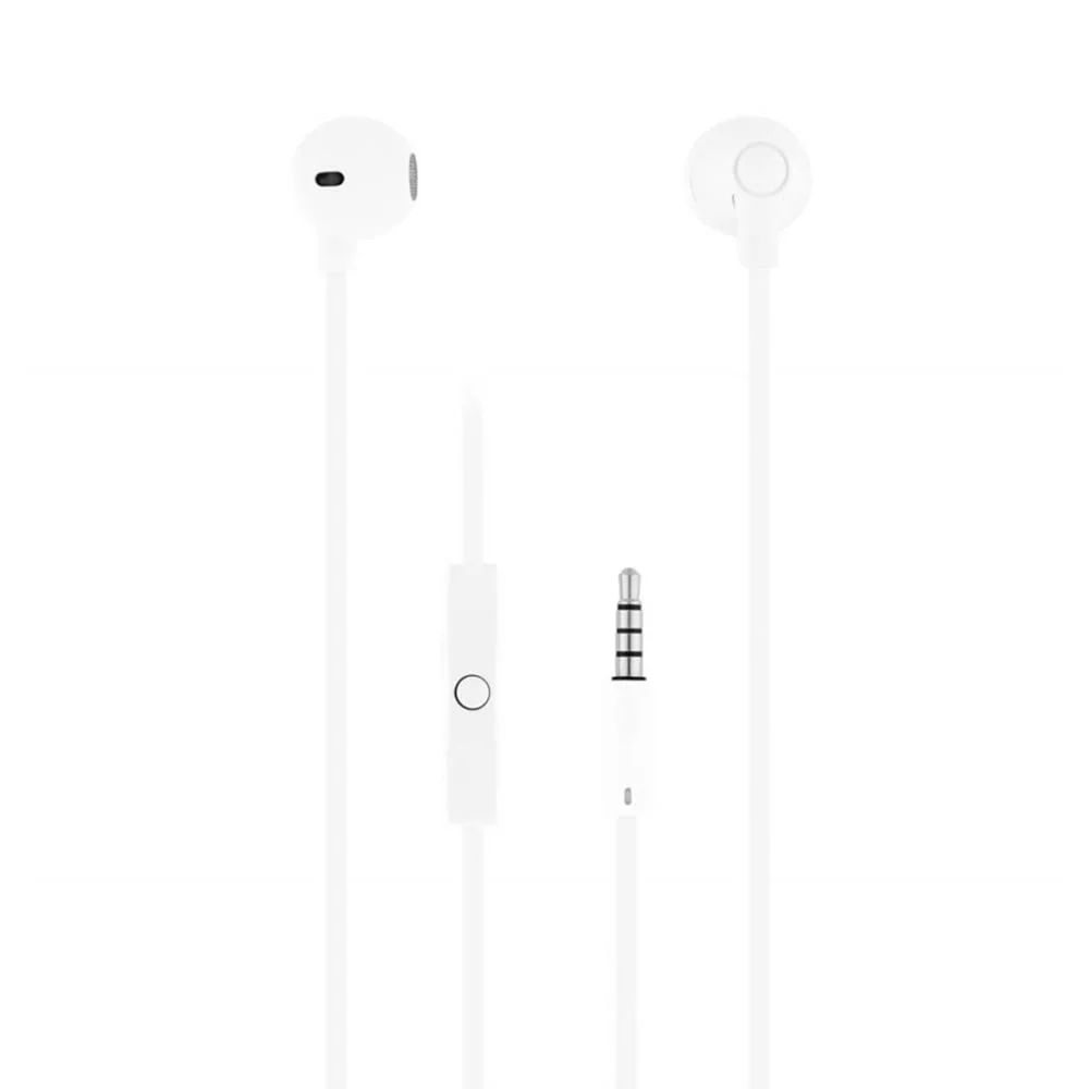 Слушалки TNB Sweet In Ear, с микрофон, 3.5 mm жак, 93 dB, 1.2 m кабел, бели