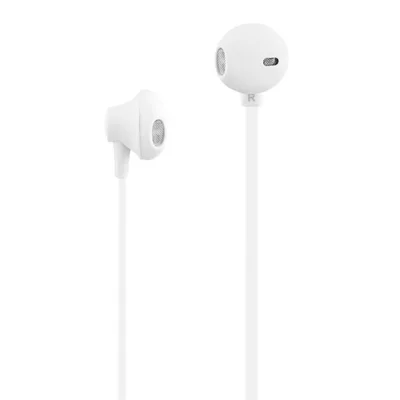 Слушалки TNB Sweet In Ear, с микрофон, 3.5 mm жак, 93 dB, 1.2 m кабел, бели