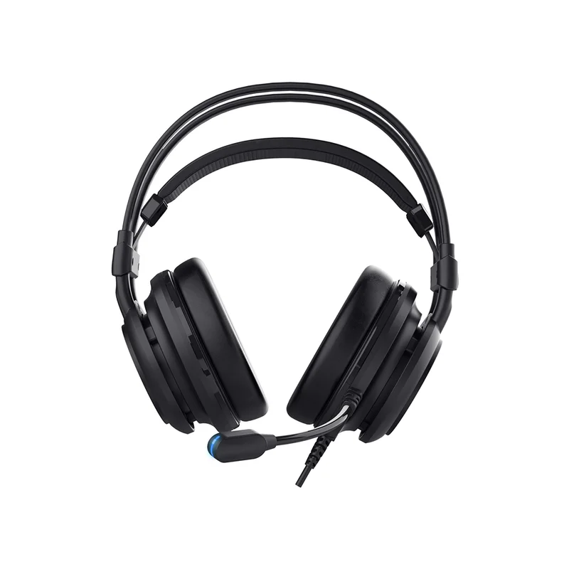 Слушалки Yenkee 3035 Shadow, геймърски, USB, 112 dB, 2.4 m кабел, черни