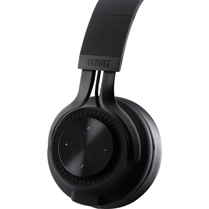 Слушалки Yenkee 20BT BK Spirit, micro USB, 100 dB, черни