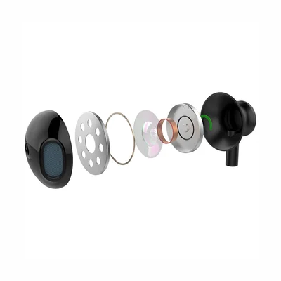 Слушалки Yenkee 305BK, с микрофон, 3.5 mm жак, 119 dB, 1.2 m кабел, черни