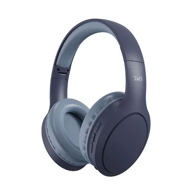 Слушалки TNB Tonality, с Bluetooth, USB Type-C, 117 dB, тъмносини