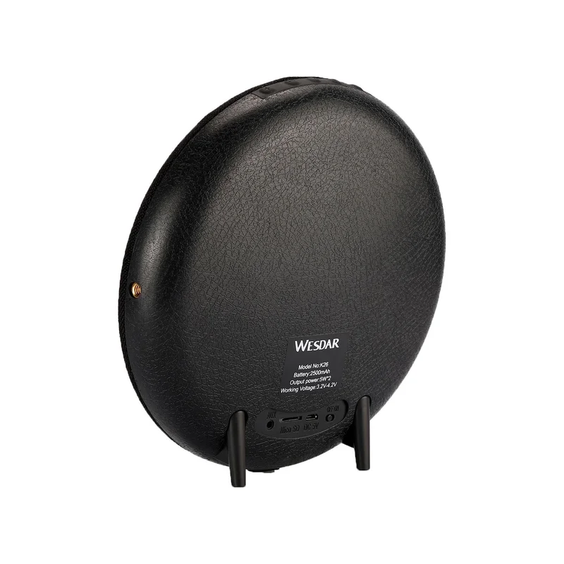 Тонколона Wesdar K26, с Bluetooth, 10 W, 80 dB, черна