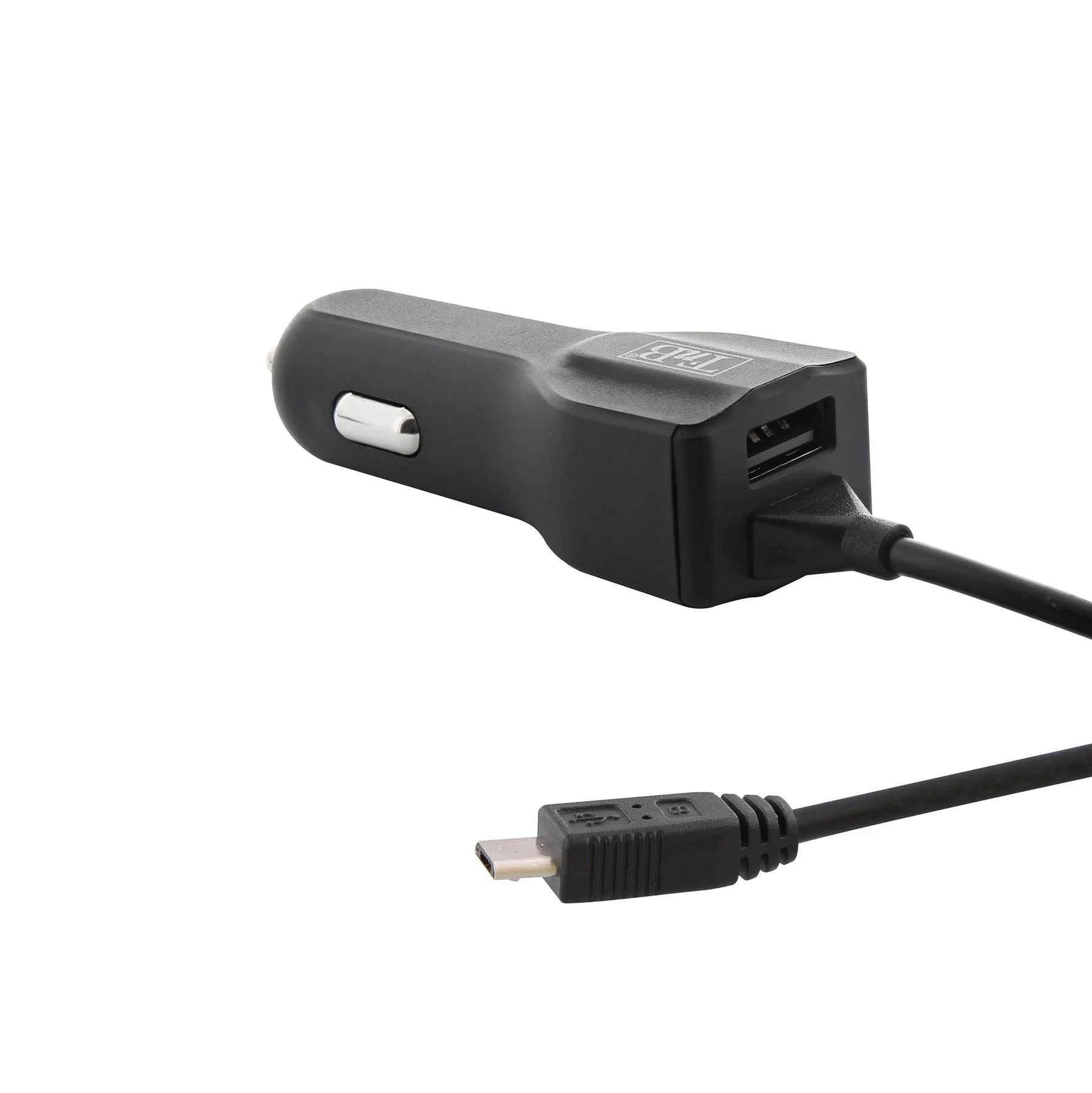 Зарядно за кола TNB, с кабел, Micro USB, дължина 1.1 m