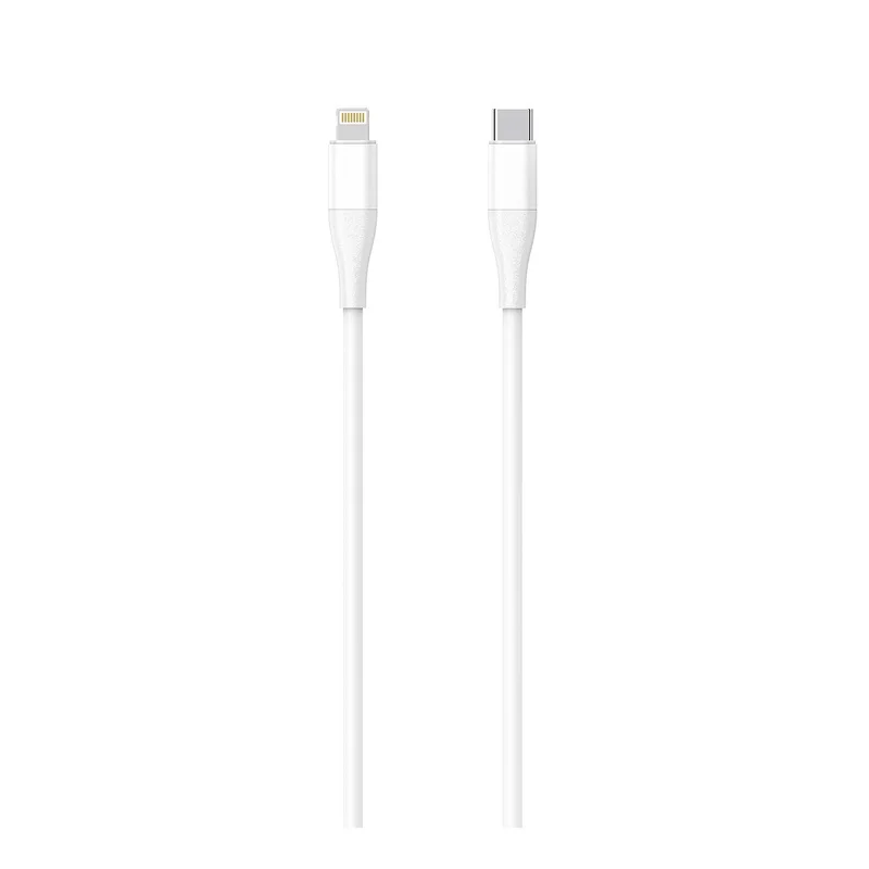 Зарядно за кола TNB, USB Type C, 20 W, кабел USB Type C - Lightning, дължина 1 m
