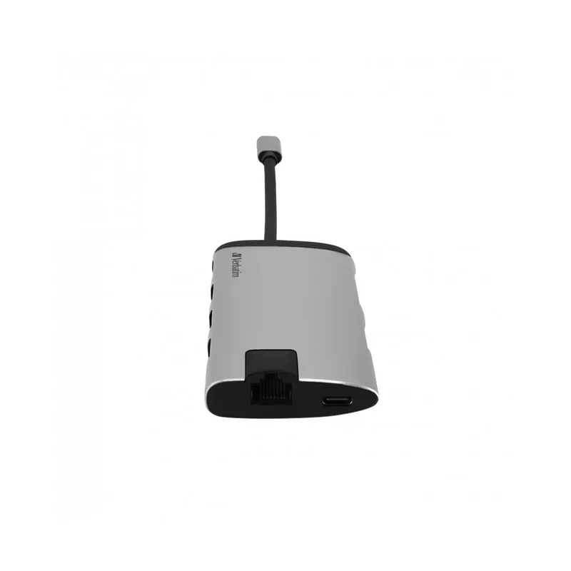 USB Хъб Verbatim, 6 порта, USB-C, USB 3.1, HDMI, RJ45, SDHC
