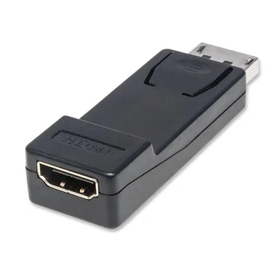 Адаптер Manhattan, Display Port към HDMI, Ethernet порт