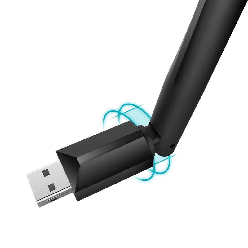 Безжичен адаптер TP-Link Archer T2U Plus, 433Mbps, Ethernet порт