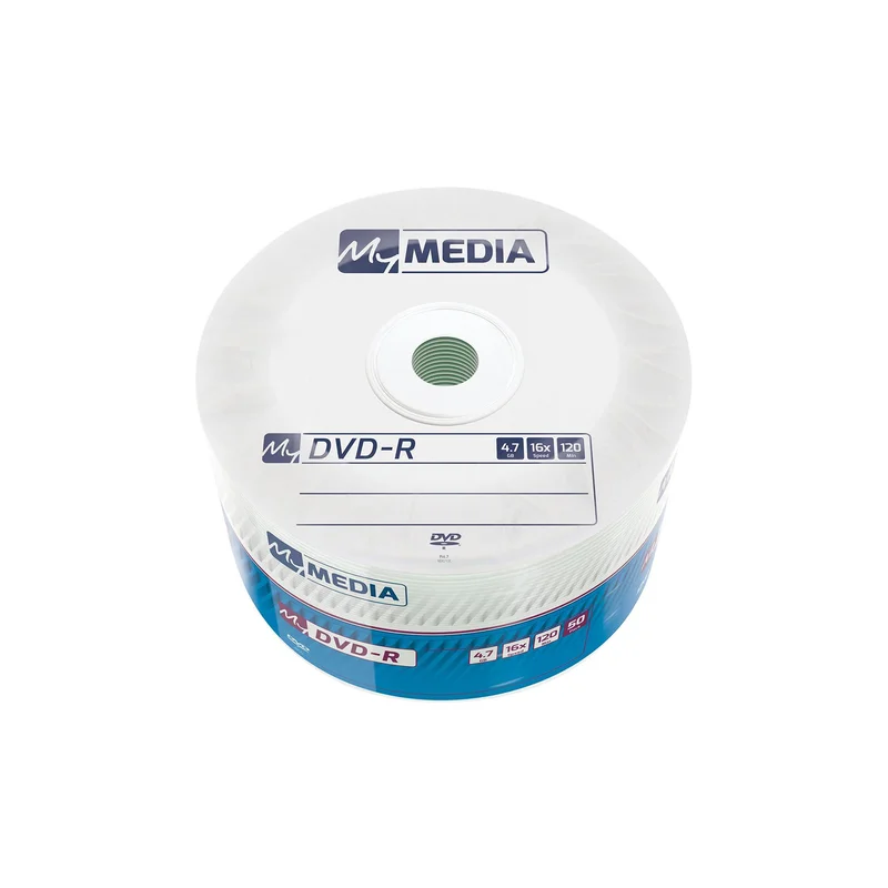 DVD-R My Media, 4.7 GB, 16x, 50 броя, фолирани