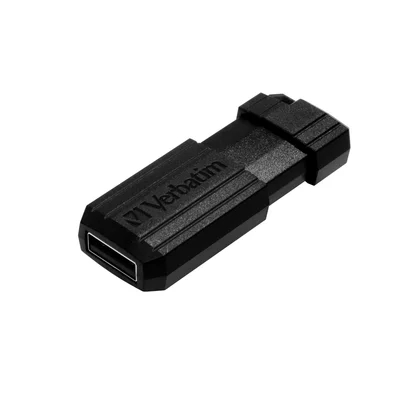 USB флаш памет Verbatim Pinstripe, USB 2.0, 16 GB, черна