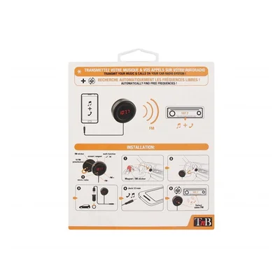 Трансмитер TNB FM, 3.5 mm жак, Hands Free