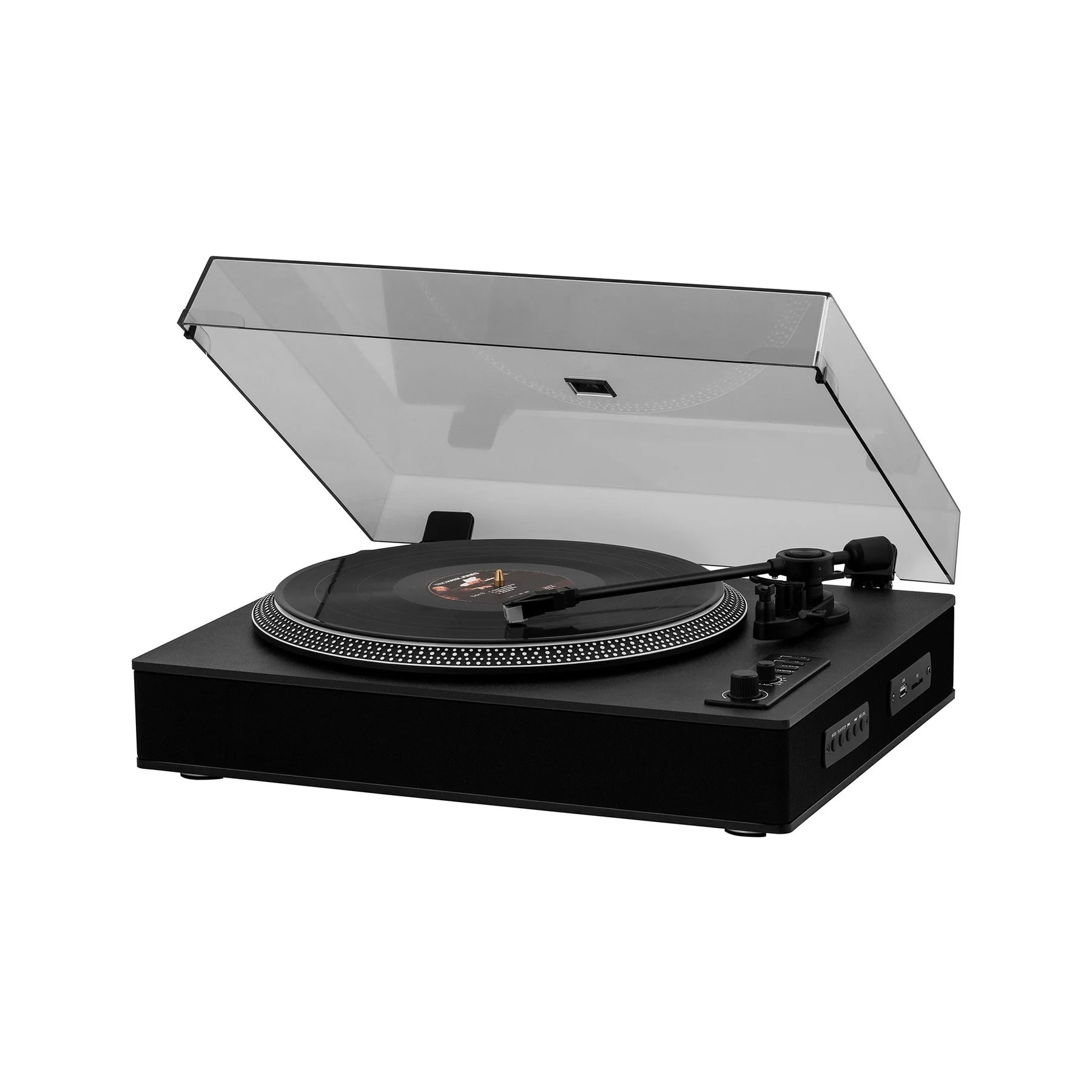 Грамофон Sencor STT 510UBA, Bluetooth, USB, SD карта, черен, 10 W