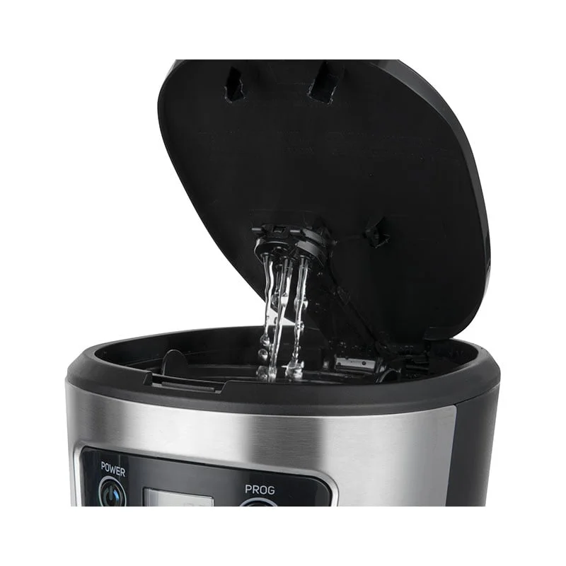 Кафеварка Sencor SCE 3700BK, със стъклена кана, 700 W, LCD